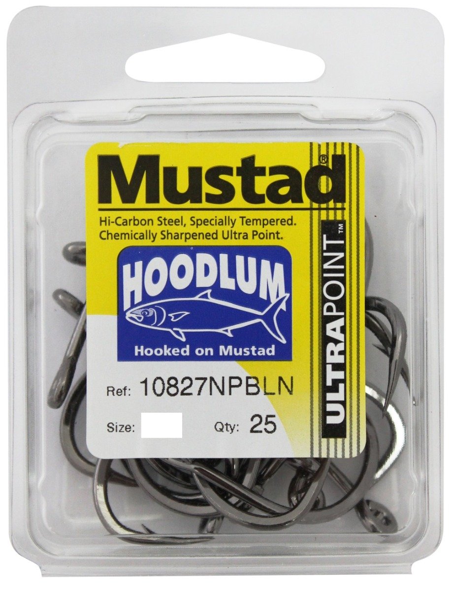 Mustad Ultrapoint Hoodlum 10827NP-BN 4X Livebait Hook ***Choose Size...